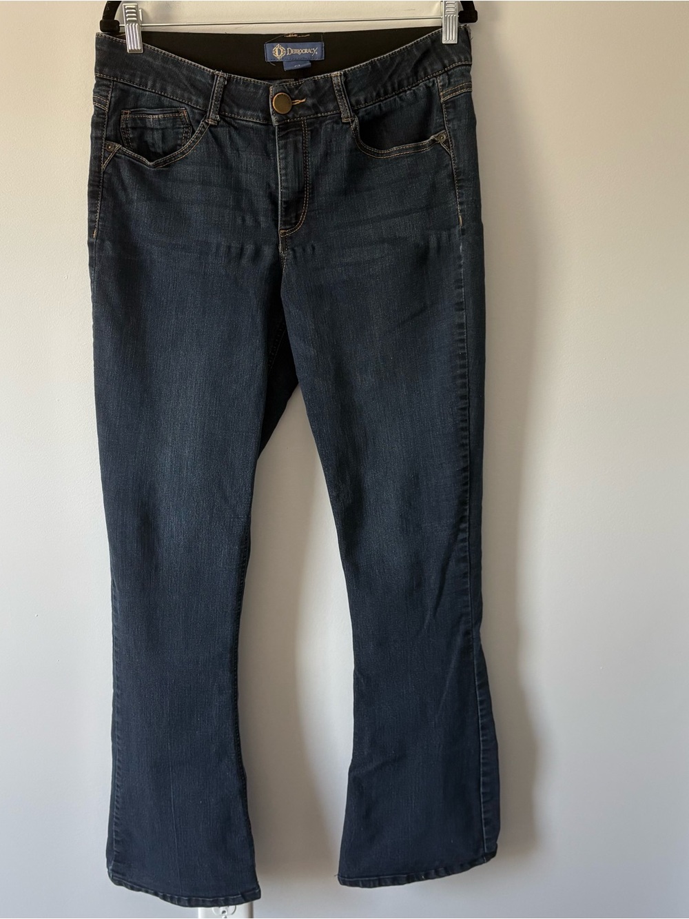 Democracy Ab Solution Women’s Dark Indigo Bootcut Jeans sz 12